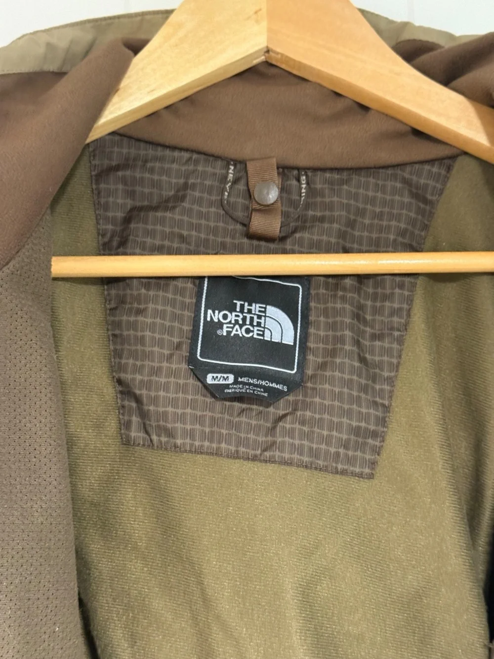 The North Face Gore-Tex Hooded Jacket Brown Tan Men’s